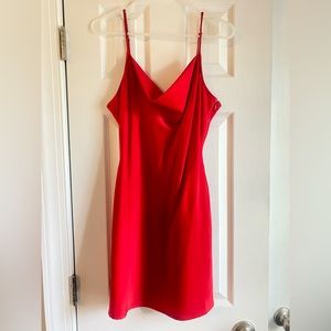 Red mini dress, forever 21, size medium